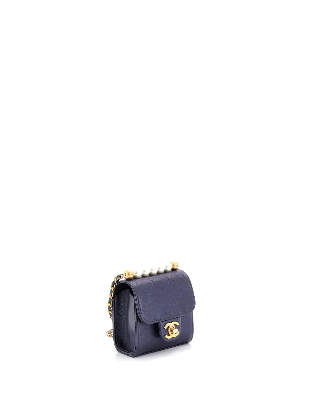 Chanel Chic Pearls Flap Clutch With #223604C30B